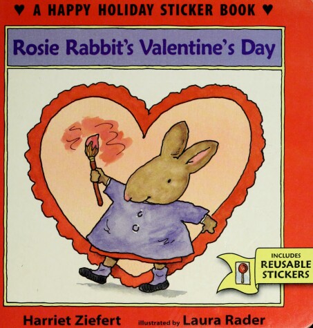Book cover for Rosie Rabbit's Valentine's Day