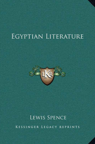 Cover of Egyptian Literature