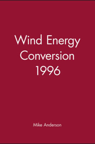 Cover of Wind Energy Conversion 1996