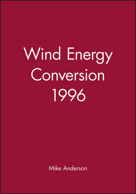 Book cover for Wind Energy Conversion 1996