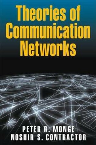Cover of Theories of Communication Networks
