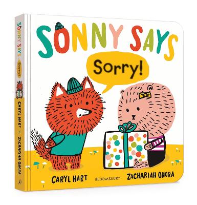 Book cover for Sonny Says, "Sorry!"