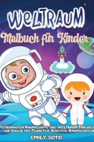 Cover of Weltraum-Malbuch für Kinder