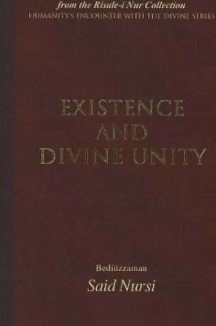 Cover of Existence and Divine Unity
