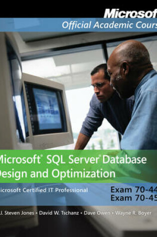 Cover of Exam 70–443 and 70–450 Microsoft SQL Server Database Design and Optimization