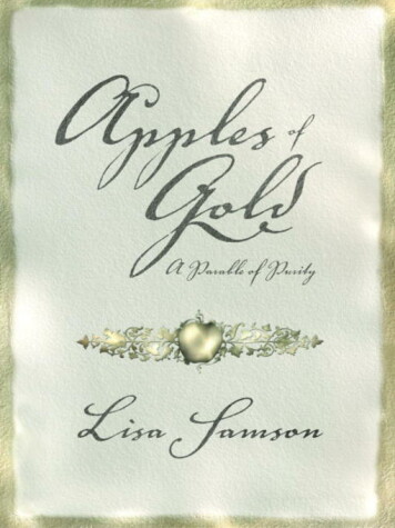 Book cover for Apples of Gold