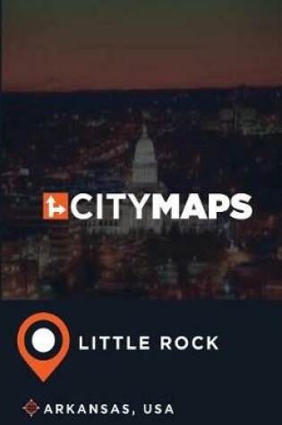 Cover of City Maps Little Rock Arkansas, USA