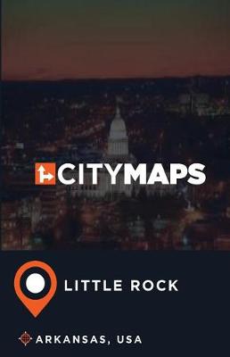 Book cover for City Maps Little Rock Arkansas, USA