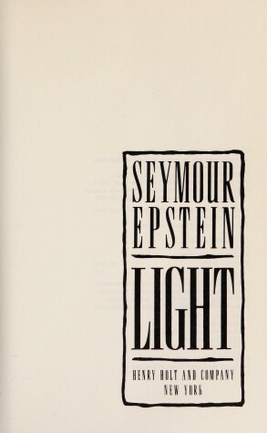 Book cover for Light