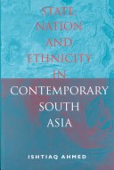 Book cover for State, Nation and Ethnicity in Contemporary South Asia