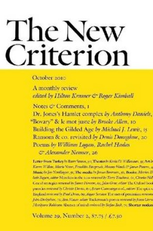 Cover of The New Criterion