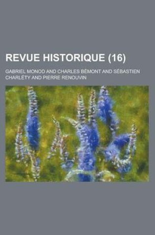 Cover of Revue Historique (16)