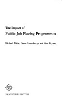 Book cover for The Impact of Public Job Placing Programmes