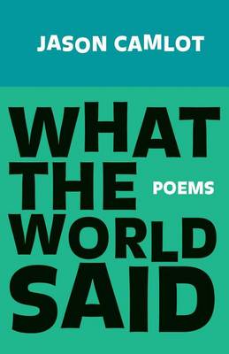 Book cover for What the World Said