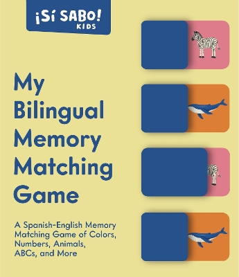 Book cover for My First Bilingual Memory Matching Game