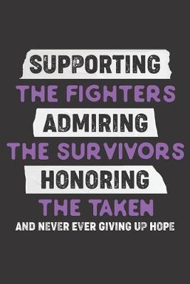 Book cover for Supporting The Fighters Admiring The Survivors Honoring The Taken