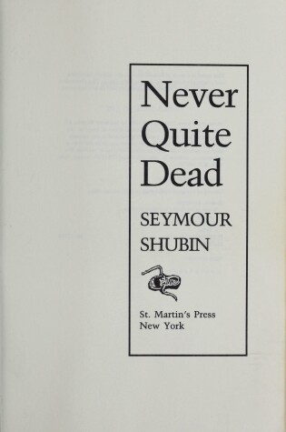 Cover of Never Quite Dead