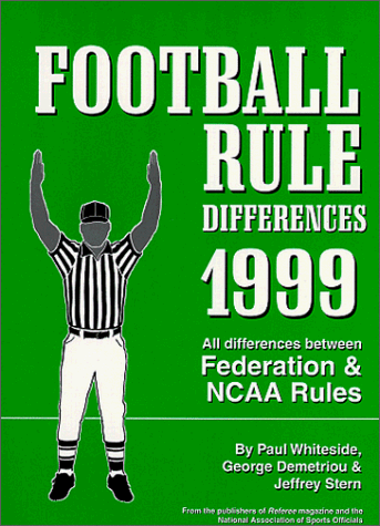 Book cover for Football Rule Differences 1999