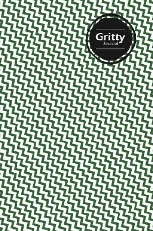 Cover of Gritty Lifestyle Journal, Creative, Write-in Notebook, Dotted Lines, Wide Ruled, Medium Size (A5), 6 x 9 Inch (Green)