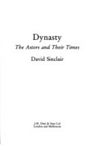 Cover of Dynasty