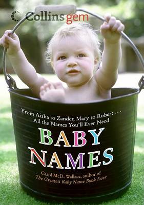 Book cover for Baby Names