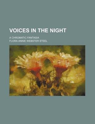 Book cover for Voices in the Night; A Chromatic Fantasia