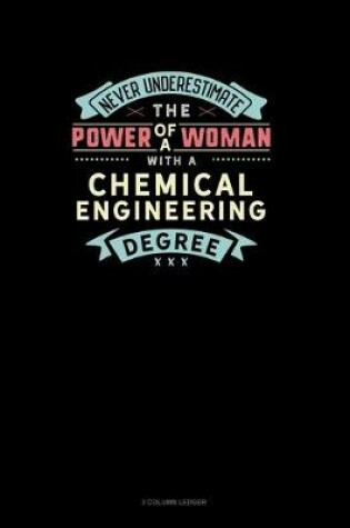 Cover of Never Underestimate The Power Of A Woman With A Chemical Engineering Degree