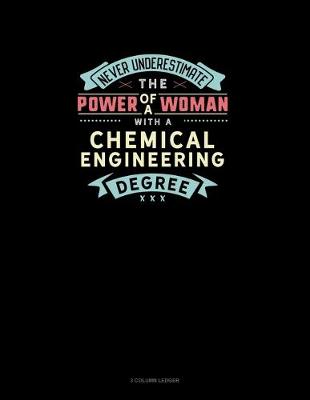 Cover of Never Underestimate The Power Of A Woman With A Chemical Engineering Degree