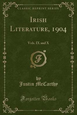 Book cover for Irish Literature, 1904