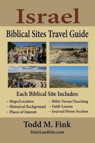 Cover of Israel Biblical Sites Travel Guide