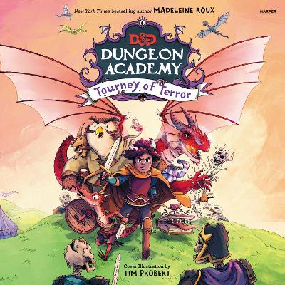 Book cover for Dungeons & Dragons: Dungeon Academy: Tourney of Terror
