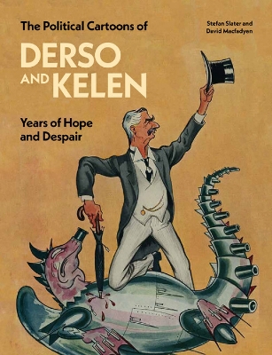 Book cover for The Political Cartoons of Derso and Kelen