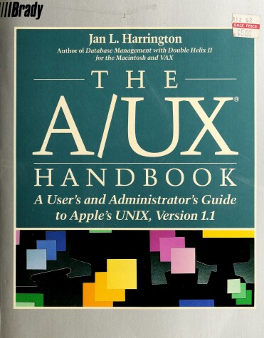 Book cover for A/Ux Hdbk: Complete Users Gde