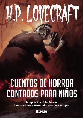 Book cover for Cuentos de horror contados para niños