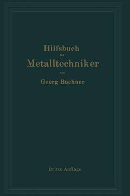 Book cover for Hilfsbuch Fur Metalltechniker