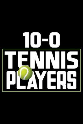 Book cover for 10-0 Tennis Players