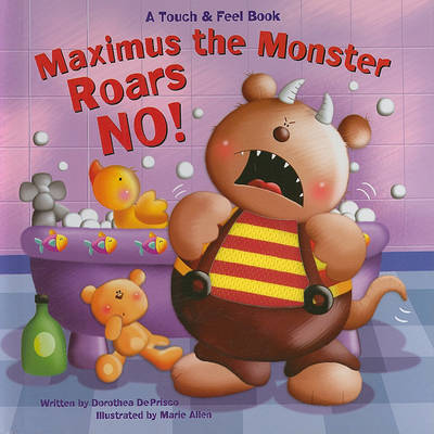 Book cover for Maximus the Monster Roars No!