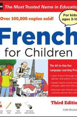 Cover of French for Children with Three Audio CDs, Third Edition