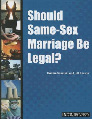 Book cover for Should Same-Sex Marriage Be Legal?