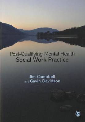 Book cover for Post-Qualifying Mental Health Social Work Practice