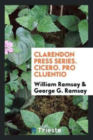 Cover of Pro Cluentio, Ed. by G.G. Ramsay