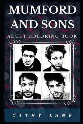 Book cover for Mumford and Sons Adult Coloring Book