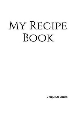 Cover of My Recipe Book