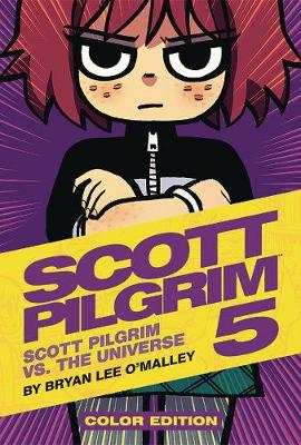 Book cover for Scott Pilgrim Color Hardcover Volume 5: Scott Pilgrim Vs. The Universe