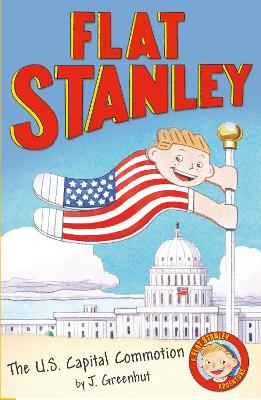 Book cover for Jeff Brown's Flat Stanley: The US Capital Commotion