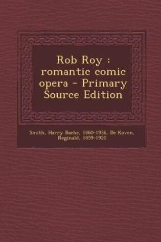 Cover of Rob Roy