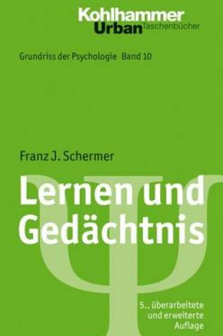 Cover of Lernen Und Gedachtnis