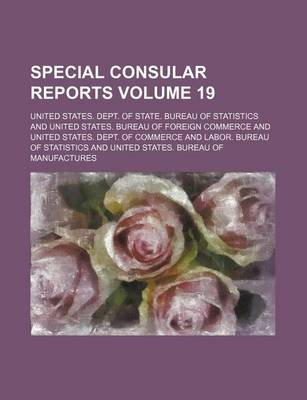 Book cover for Special Consular Reports Volume 19