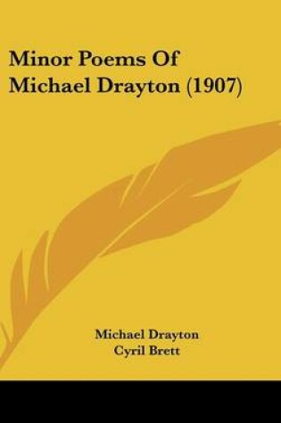 Cover of Minor Poems of Michael Drayton (1907)