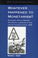 Book cover for Whatever Happened to Monetarism?